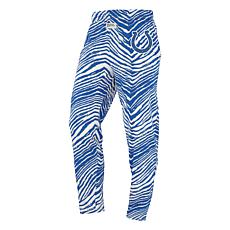 Officially Licensed NFL Unisex Pull-On Zebra-Print Knit Pant by Zubaz