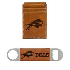 Officially Licensed NFL Wallet and Bar Blade Gift Set