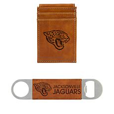 Officially Licensed NFL Wallet and Bar Blade Gift Set