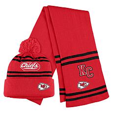 Officially Licensed NFL WEAR by Erin Andrews Knit Beanie & Scarf