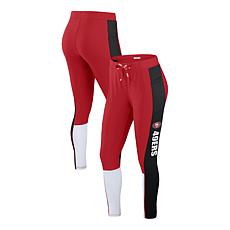 Officially Licensed NFL WEAR Color Block Drawstring Leggings