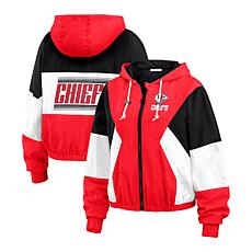 Officially Licensed NFL Wear Color Block Windbreaker Jacket
