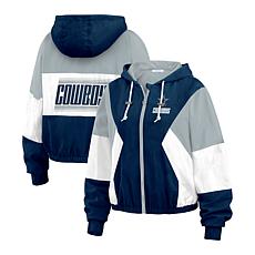 Officially Licensed NFL Wear Color Block Windbreaker Jacket