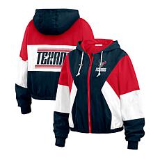Officially Licensed NFL Wear Color Block Windbreaker Jacket