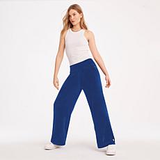 Officially Licensed NFL Women's Demi Velour Knit Pant by DKNY Sport