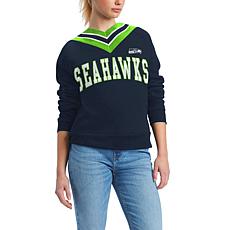 Seattle Seahawks Women's G-III NFL All American V-Neck Mesh Top