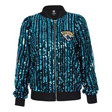 Officially Licensed NFL Women's Sequin Jacket from Fabgating by Cucé