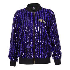 Officially Licensed NFL Women's Sequin Jacket from Fabgating by Cucé
