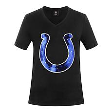 Officially Licensed NFL Women's Sequin Logo Tee from Fabgating by Cucé
