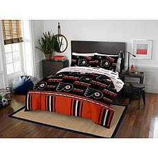 Officially Licensed NHL Queen Bed in a Bag Set - Philadelphia Flyers