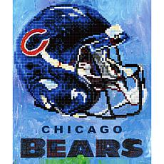 Officially Licensed Odash NFL Diamond Art Craft Kit - Chicago Bears 