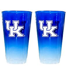 Officially Licensed Ombre Team Pint Glasses - 2-pack, 16oz