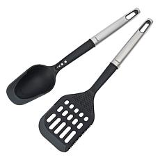 Oneida 2pc Spatula & Spoon Kitchen Helper Tool Set 