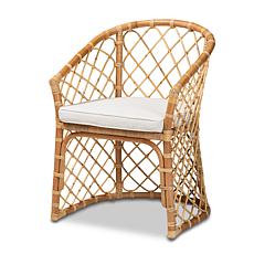 Orchard Natural Rattan Dining Chair with Cushion