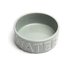 Park Life Designs Classic Water Grey Small Pet Bowl 5.25" 2 Cup