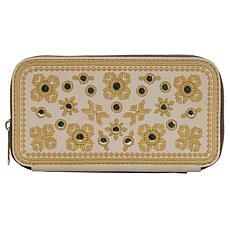 Patricia Nash Oria Zip-Around Leather Wallet