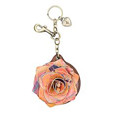 Patricia Nash Parisian Rose Mirror Hang Off Fob