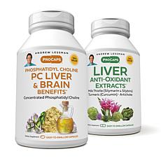 PC Liver & Brain Benefits and Liver Anti-Oxidant Extracts - 360 + 180