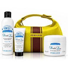 Perlier 3pc Holiday Kit Double Latte