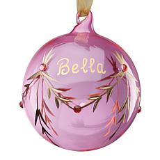 Personalized Birthstone Ornament