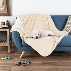 Pet Adobe Waterproof Reversible Pet Blanket 50”x 60” - Cream