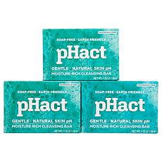 pHact 3-pack 4.25 oz. Moisture-Rich Cleansing Bars