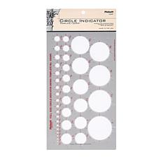 Pickett General Purpose Drafting Templates Circle Indicator