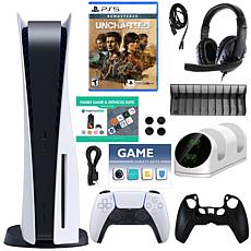 PlayStation 5 with Uncharted Legacy with Accessory Kit and Vouchers