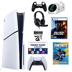 PlayStation PS5 Slim Chaos with Black Ops 7, Accessories Kit & Voucher