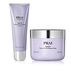 PRAI AGELESS Throat & Decolletage Serum & Creme