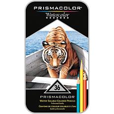 Prismacolor Watercolor Pencil Tin - 36-piece Set