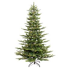 Puleo 6-1/2 ft. Pre-Lit Arctic Fir Artificial Christmas Tree