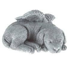 Pure Garden Pet Memorial Keepsake Statue - Sleeping Angel Dog