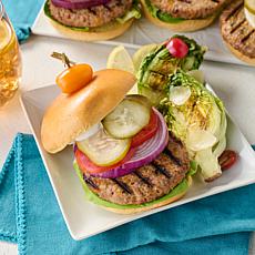 Pureland 24-count 5.33 oz. Black Angus Bacon & Cheddar Burgers