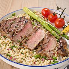 Pureland (6) 8oz Black Angus NY Strip Steaks - Auto Ship