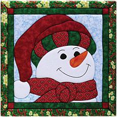Quilt Magic No-Sew Wall Hanging Kit - Snowman
