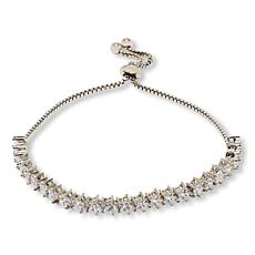 Radiance by Absolute™ 4mm Star Cut Adjustable Tennis Bolo Bracelet