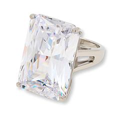 Radiance by Absolute™ Couture Emerald-Cut Solitaire Cocktail Ring