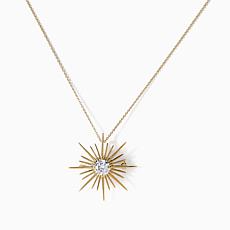Radiance by Absolute™ Goldtone Firework Pin/Pendant with Chain 