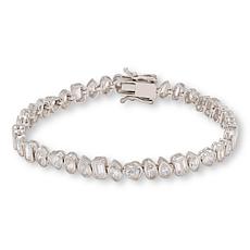 Radiance by Absolute™ Multi-Cut CZ Line Bracelet
