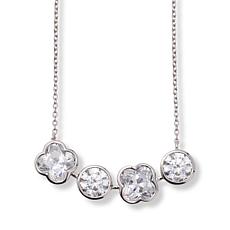 Radiance by Absolute™ Sterling Silver 11.40ctw XOXO Chain Necklace
