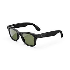 Ray-Ban Meta Wayfarer (Large) Glasses - Plano G15 Green Lenses