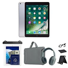 Refurbished 2018 Apple iPad 9.7" 128GB Wifi Bundle with Accessories