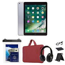 Refurbished 2018 Apple iPad 9.7" 128GB Wifi Bundle with Accessories