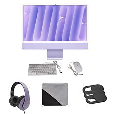 Refurbished Apple iMac 24" M3 8-Core CPU 10-Core GPU 512GB Bundle