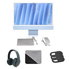 Refurbished Apple iMac 24" M3 8-Core CPU 8-Core GPU 256GB Bundle