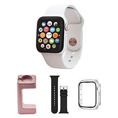 Refurbished Apple Watch Series 6 40mm GPS +  Cellular Stainless Bundle
