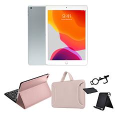 Refurbished Late 2019 Apple iPad 10.2" 32GB Wifi Bundle w/Case & Stand