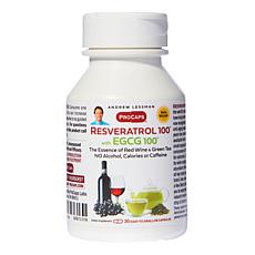 Resveratrol-100 EGCG-100 - 30 Capsules