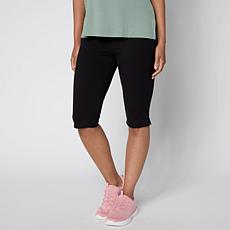 Rhonda Shear Flat Front Cropped Legging